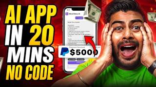 I build an AI ANDROID APP in 20 Mins - 100% No Coding 