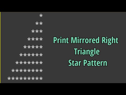 C program to print mirrored right triangle star pattern||#shorts#LearnWithRj#Cbeginner #basicsC