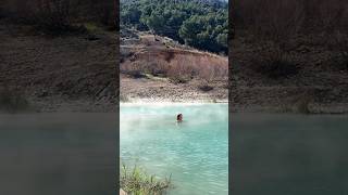 Thermal baths of Zujar🫧🥵#travelspain #spain #granada #thermalbaths #short #travel