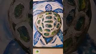 A Realistic Turtle #art