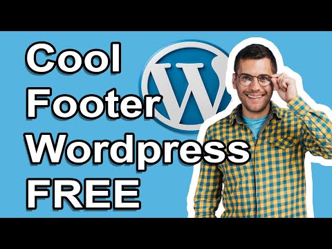 How to create customized footer on wordpress using elementor FREE!!