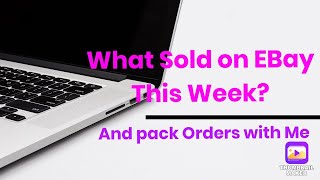 What sold on eBay while on Time Away? 📦 Pack Orders with Me!  Jan 1, 2026
