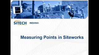 Measuring Points in Siteworks