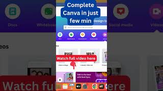 learn complete canva in just few min | canva classes | canva full course for beginners in hindi