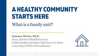 What is a family unit?