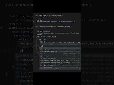 Flutter Blur Effect Tutorial (BackdropFilter) – UI Design | #shorts #FlutterTutorial
