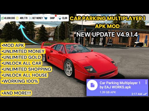 Car Parking Multiplayer 1 MOD APK (v4.9.1.4) | Unlimited Money, Gold & All Cars Unlocked!