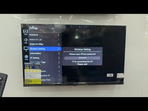 HOW TO CONNECT WIFI ON SHARP SMART TV
