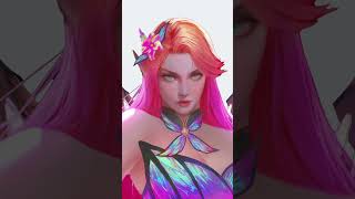 Faerie Court Lux from Sketch to Final! League of Legends Fanart #digitalart #illustrationnation