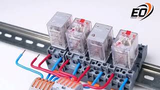 PerfectPower Relay Presentation on DIN Rail – Electrical Guide