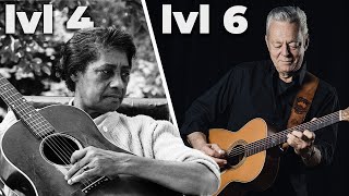 6 Levels of Acoustic Blues Guitar!