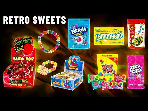 Old Time candies of the 50's-90's