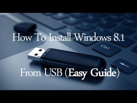 How To Install Windows 8.1 From USB (Easy Guide)