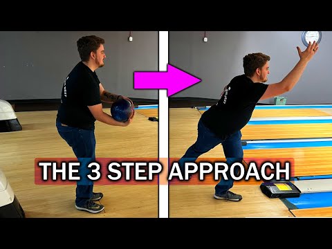 Bowling Tips: How To Do A Three-Step Bowling Approach (EASY)