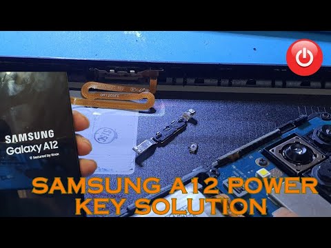 SAMSUNG A12 POWER SWITCH NOT WORK SOLUTION 