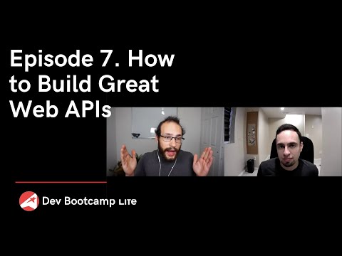 Episode 7. How to Build Great Web APIs (Key principles and recommendations)