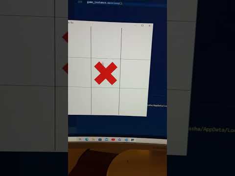 #coding #codinglover #pythonprojects #programming #tictactoe