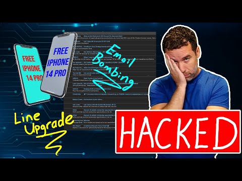 Email Bombing & Line Upgrade Fraud | FREE IPHONE 14 PRO?!?