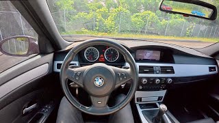 BMW M5 E60 V10 (6-Speed Manual) - POV Driving Impressions