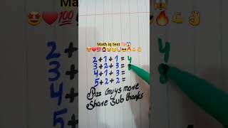 Math iq test 😱🧠❤ #maths #iqtest #mathstricks #puzzle #mathquiz