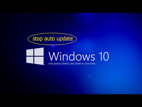 stop auto update windows 10 2016 update