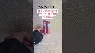 SKINTIFIC PEPTIDE BRIGHTENING LIP SERUM .. #tiktok #fyp #viralvideo #skincare #skintific #lipstick