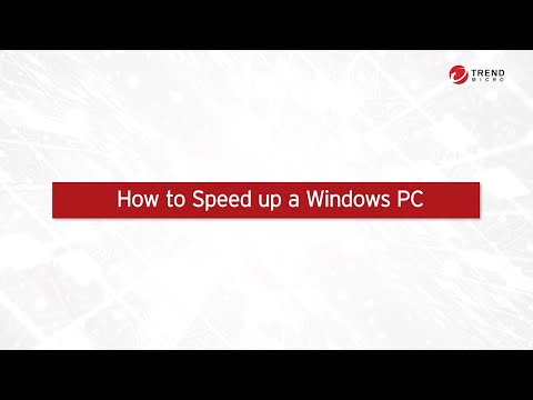How to Speed up a Windows PC