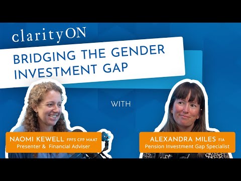 clarityON: Bridging the Gender Investment Gap | Choices, Careers & Confidence