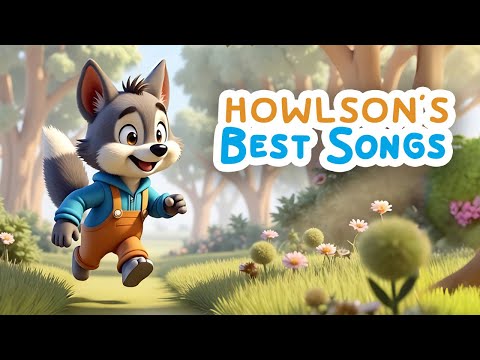 Howlson & friends - Best Cartoons and Songs 🔴Live!