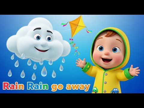 Rain Rain Go Away (रेन रेन गो अवे) | cocomoocow 🌧️ | Nursery Rhymes & Baby & Kids Songs