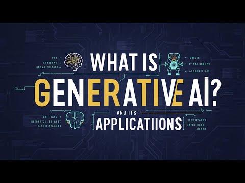 What is Genrative #ai ? and its #applications