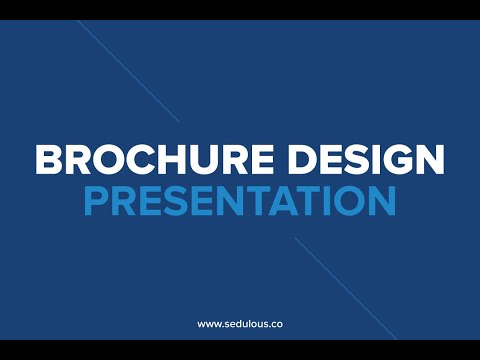Sedulous Brochure Design Presentation | Creative & Impactful Designs