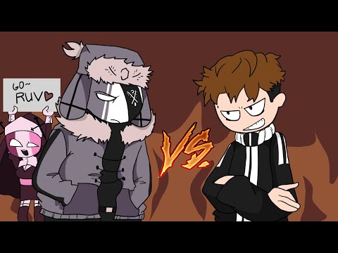 I Challenge Ruv to a Rap Battle | FRIDAY NIGHT FUNKIN ANIMATION