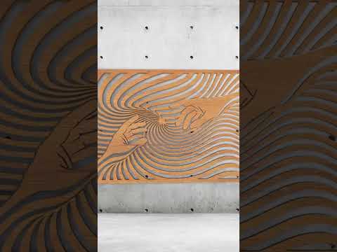 #Opticalart#handillusion#digital download, #svg #dxf#pdf #emf#jpgeps#lasercut #vectorfile#wallart