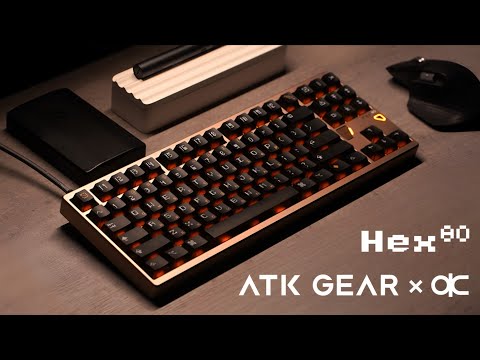 ATK × QK Hex80 TKL: Peak Design, Lightning-Fast Performance!