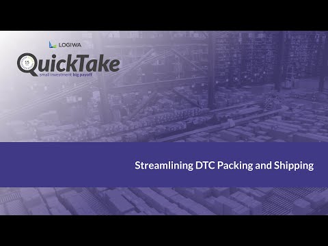 Streamlining DTC Packing and Shipping