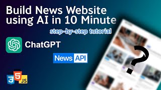 How I Built a News Website Using Only AI