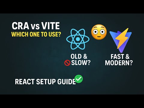 Create React App vs Vite in 2025 – Which One Should You Use? 💡 Beginner Guide