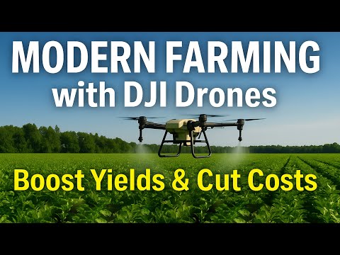 Modern Farming with DJI Drones | Boost Yields & Cut Costs Using Second-Hand Agricultural UAVs