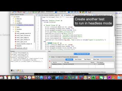 Headless Chrome with Selenium WebDriver