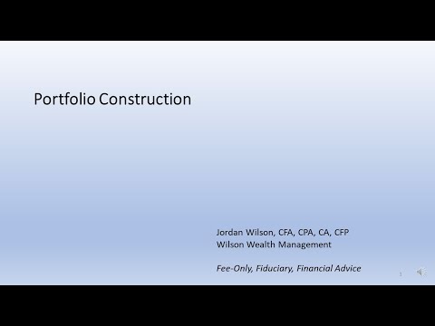 Episode 43: Portfolio Construction