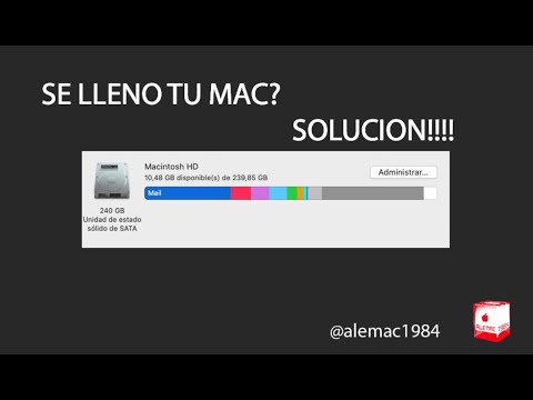Como liberar espacio y optimizar tu Mac!
