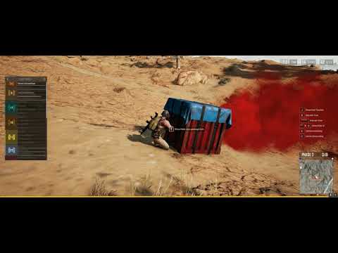 Glitch while crate looting