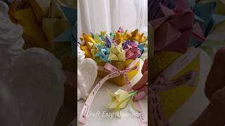 DIY papers flowers bouquet 🌹🌸🌈 #diy #handmade #craft #diyideas #craftideas #diycrafts