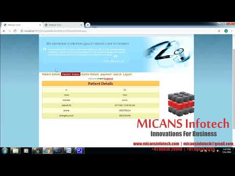 ASP .NET SOURCE CODE FOR MULTI HOSPITAL PORTAL SYSTEM
