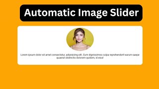 Image Slider - With Auto-Play | Image Slider Using HTML CSS & JavaScript | Card Slider