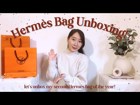 let's unbox my second hermès bag of the year! 👜✨