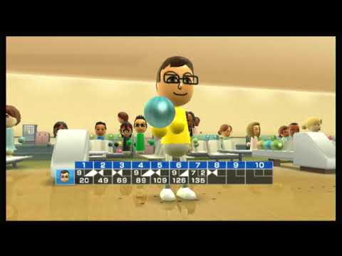 Wii sports bowling gameplay