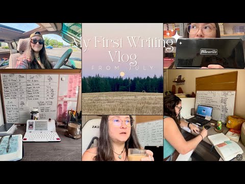 My First Writing Vlog | Listen, I know this is late