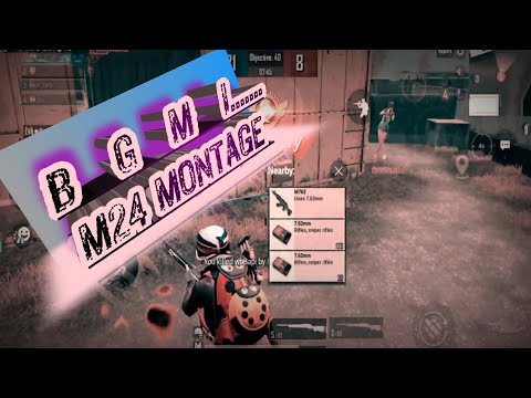 BGMI..| m24 Montage Video | full screen video......| EVilGaming....